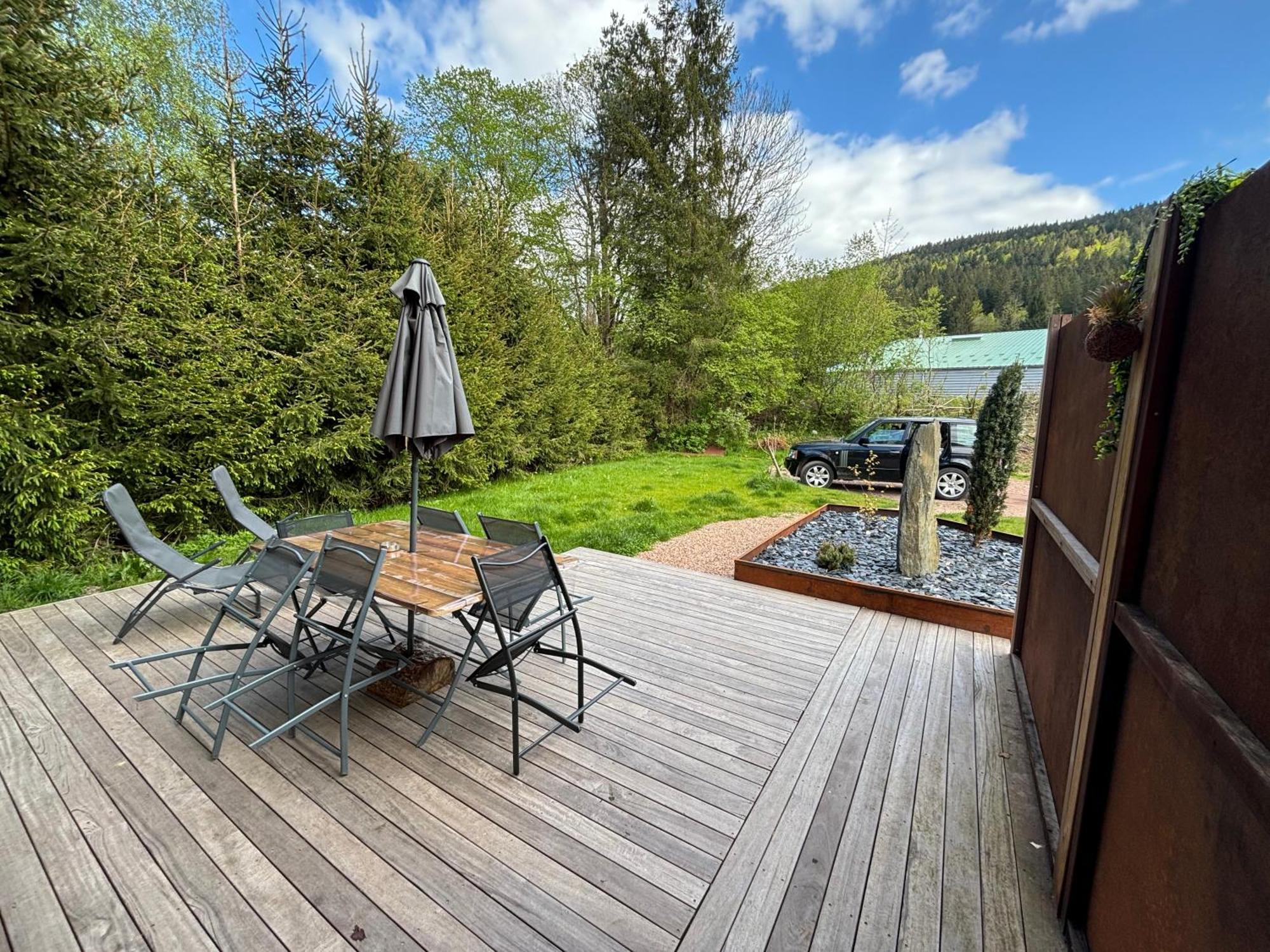 Duplex Le Corten, Terrasse Et Jardin Gerardmer Ngoại thất bức ảnh