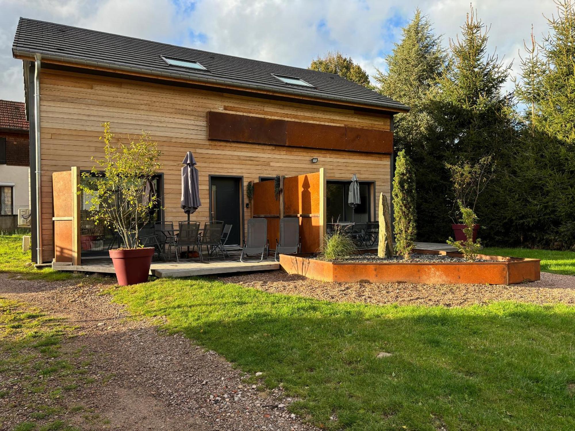 Duplex Le Corten, Terrasse Et Jardin Gerardmer Ngoại thất bức ảnh